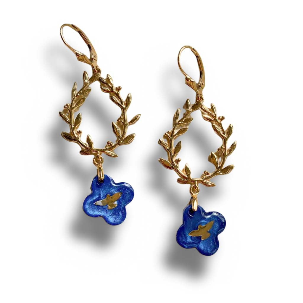 Dove of peace earrings