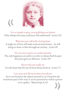 Sanctify your phone with St Therese !