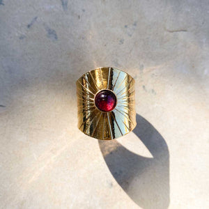 Divine sun ring
