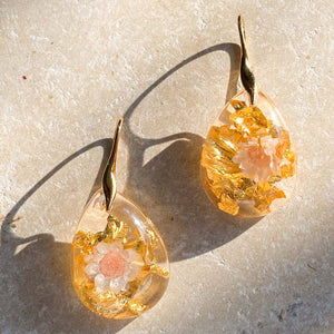 Flower of temperance earrings