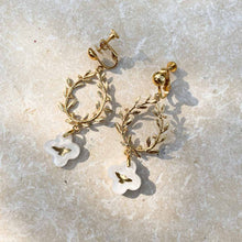 Load image into Gallery viewer, White Dove of Peace earrings
