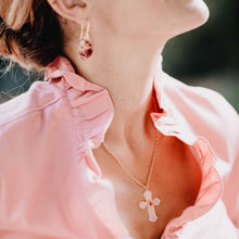 Load image into Gallery viewer, St. Therese two hearts cross
